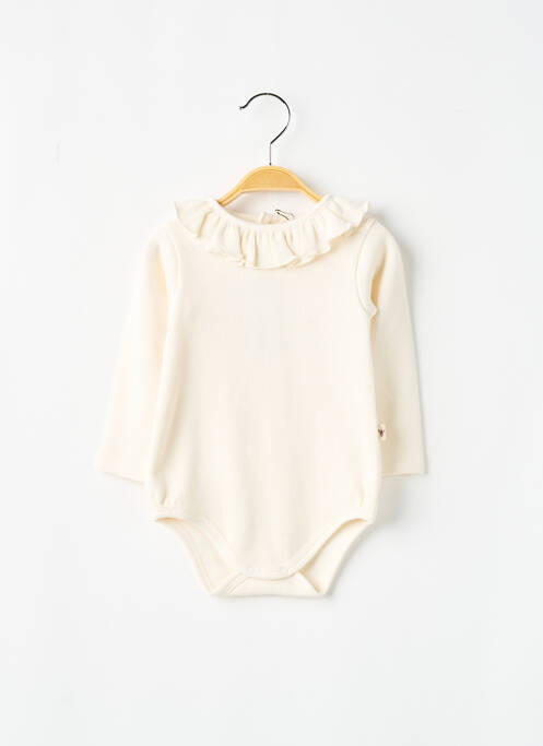 Body beige UAUA pour fille