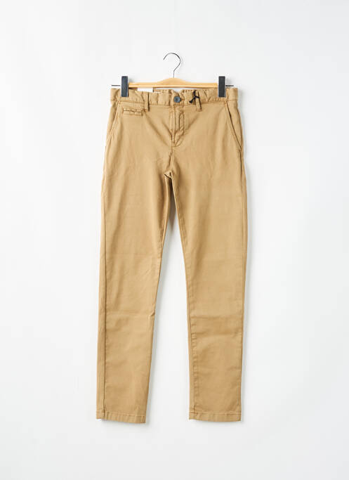 Pantalon slim beige HERO SEVEN pour garçon