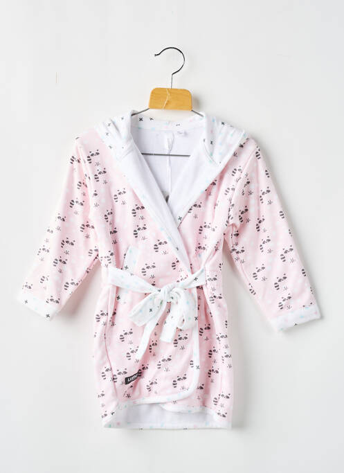 Robe de chambre rose LUMA pour fille