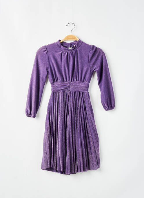 Robe longue violet DIXIE pour fille