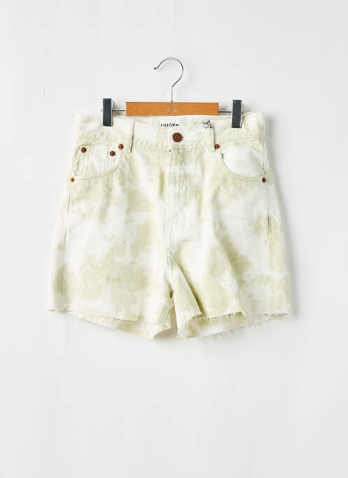 Short vert FINGER pour femme