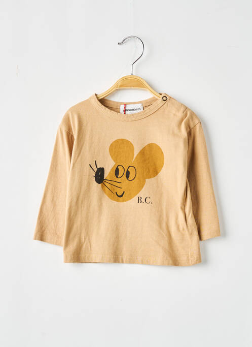 T-shirt beige BOBO CHOSES pour enfant