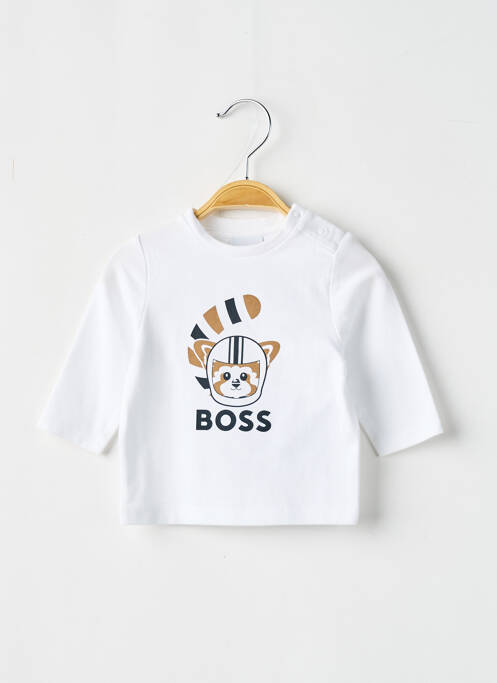 T-shirt blanc HUGO BOSS pour garçon