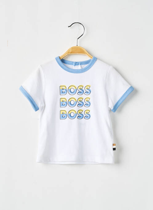 T-shirt blanc HUGO BOSS pour garçon