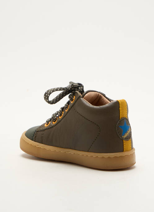 Baskets vert BABYBOTTE pour garçon