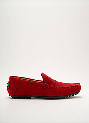 Mocassins rouge LES MOCASSINS DU SUD pour homme