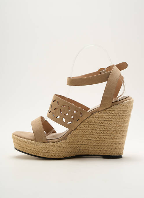 Espadrilles beige CASSIS COTE D'AZUR pour femme