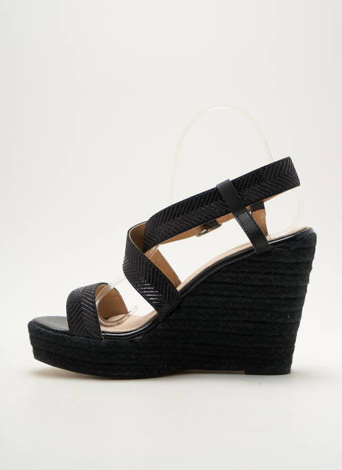Espadrilles noir CASSIS COTE D'AZUR pour femme