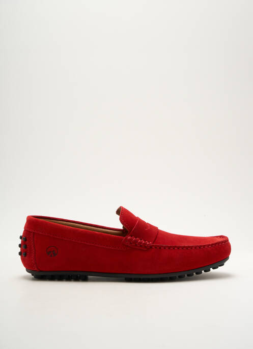 Mocassins rouge LES MOCASSINS DU SUD pour homme