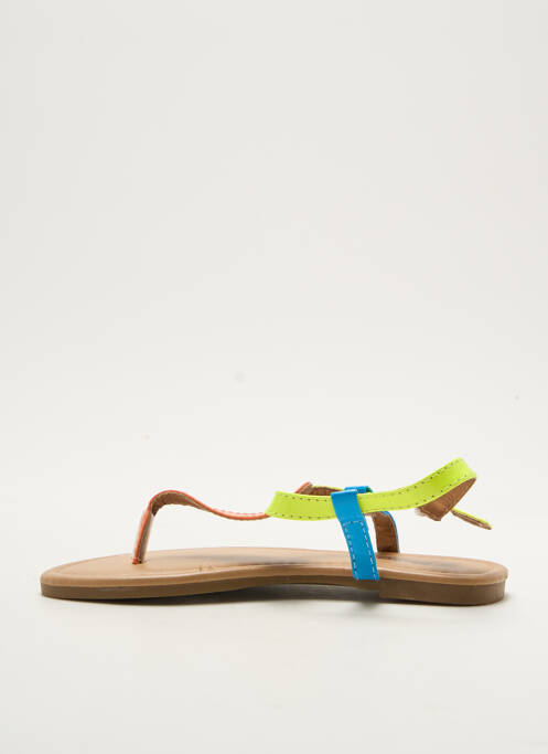 Tongs orange CASSIS COTE D'AZUR pour fille