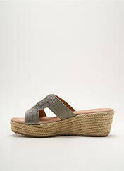 Espadrilles argent CASSIS COTE D'AZUR pour femme seconde vue