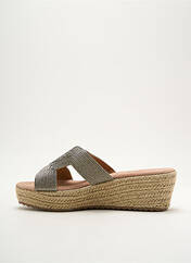 Espadrilles argent CASSIS COTE D'AZUR pour femme seconde vue