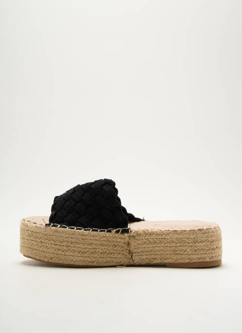 Espadrilles noir CASSIS COTE D'AZUR pour femme