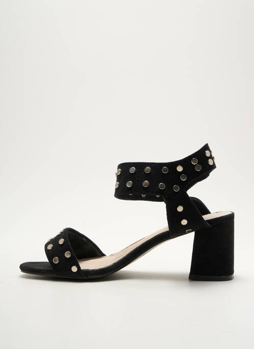 Sandales/Nu pieds noir CASSIS COTE D'AZUR pour femme