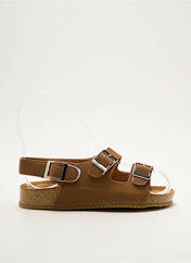 Sandales/Nu pieds marron BABY MOCS pour garçon seconde vue