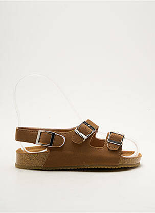 Sandales/Nu pieds marron BABY MOCS pour garçon