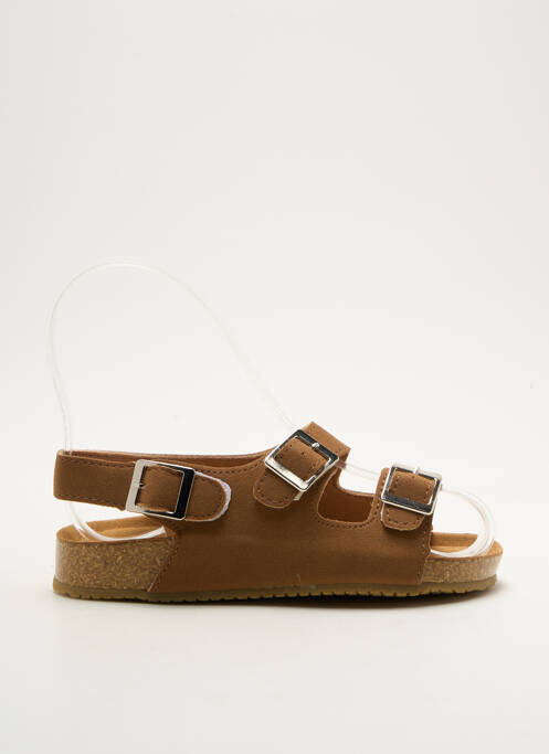 Sandales/Nu pieds marron BABY MOCS pour garçon