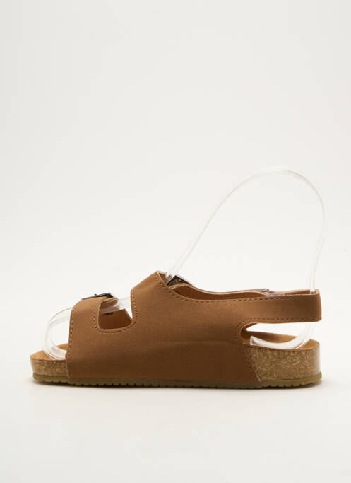 Sandales/Nu pieds marron BABY MOCS pour garçon
