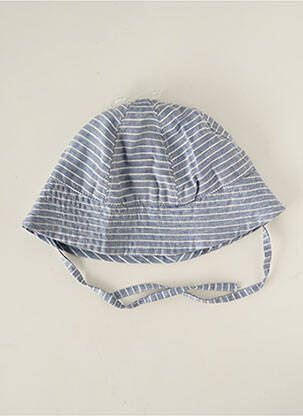 Chapeau tissage popeline bleu ABSORBA enfant