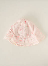 Chapeau imprimé fleurs rose ABSORBA fille