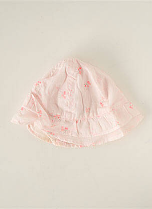 Chapeau imprimé fleurs rose ABSORBA fille