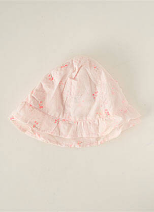 Chapeau imprimé fleurs rose ABSORBA fille