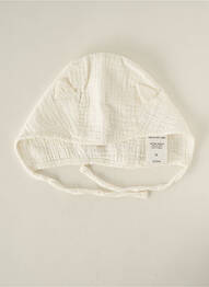 Chapeau fermeture liens à nouer blanc EMILE ET IDA enfant