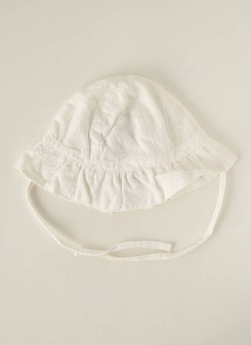 Chapeau blanc ABSORBA pour fille