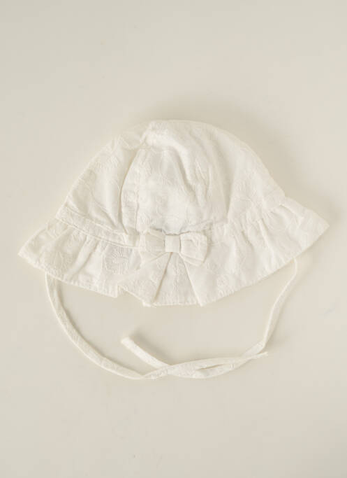 Chapeau blanc ABSORBA pour fille
