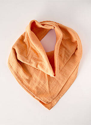 Foulard orange ORGANIC BY FELDMAN pour fille