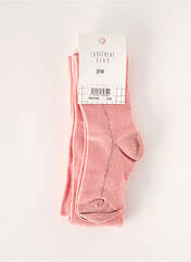 Collants rose CARREMENT BEAU pour fille seconde vue