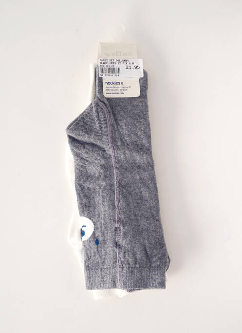 Collants gris NOUKIE'S pour fille