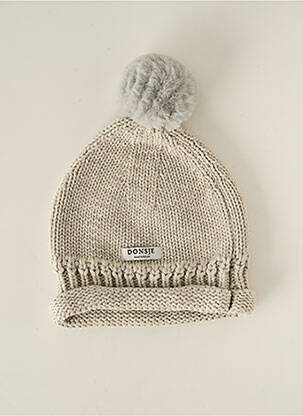 Bonnet beige DONSJE enfant