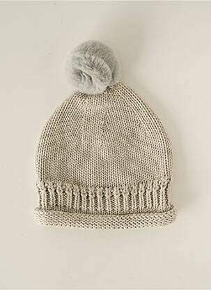 Bonnet beige DONSJE enfant