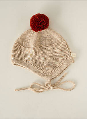 Bonnet beige LES PETITES CHOSES pour enfant