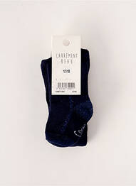 Collants tissage métallisé bleu CARREMENT BEAU fille