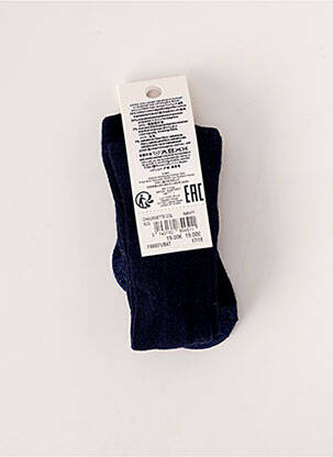 Collants imprimé rayures bleu CARREMENT BEAU fille