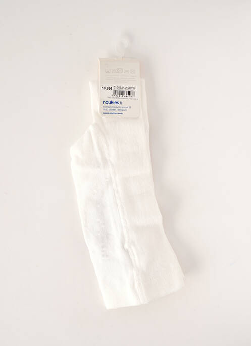 Collants blanc NOUKIE'S pour fille