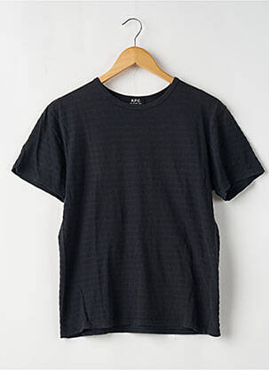 T-shirt coupe droite manches courtes gris A.P.C. femme