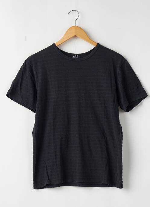 T-shirt coupe droite manches courtes gris A.P.C. femme