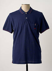 Polo bleu DARIO BELTRAN pour homme seconde vue