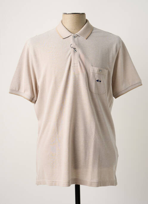 Polo beige DARIO BELTRAN pour homme