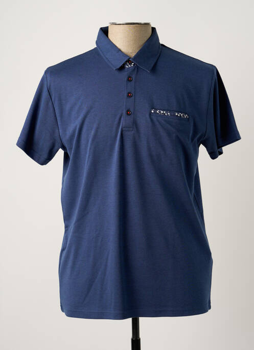 Polo bleu LA SQUADRA pour homme