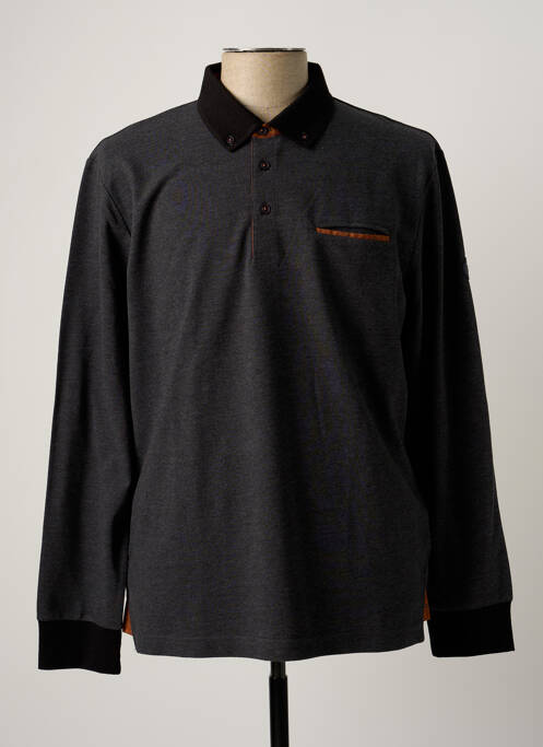 Polo gris LA SQUADRA pour homme