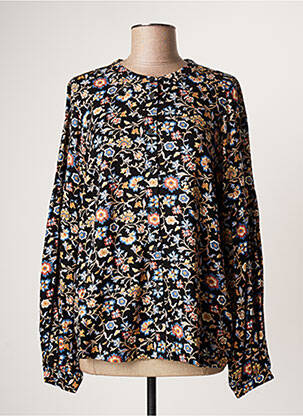 Chemisier noir GEISHA femme