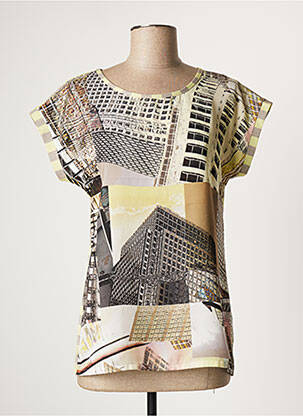 T-shirt vert GEISHA femme