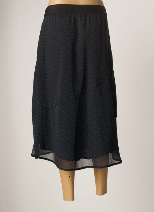 Jupe mi-longue bleu STREET ONE femme