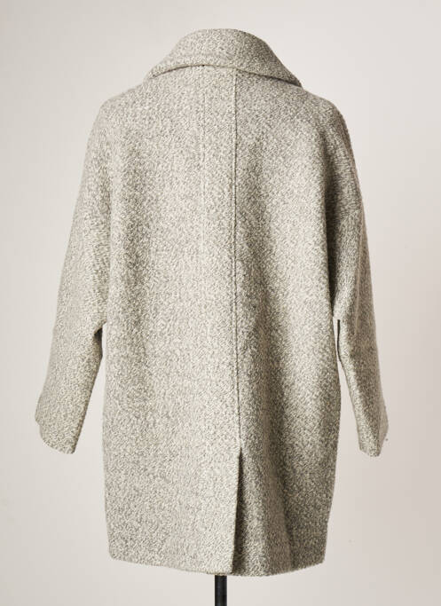 Manteau long gris CHATTAWAK femme