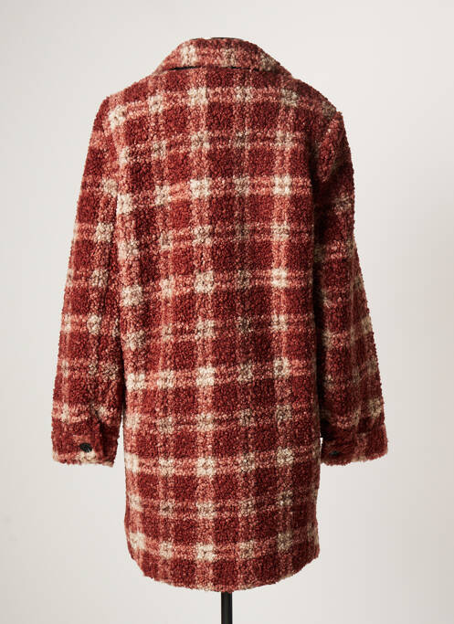 Manteau long rose CHATTAWAK femme