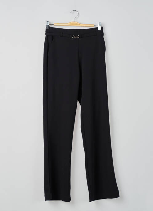Pantalon droit noir GEISHA femme